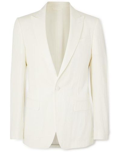 Etro Lyocell-blend Suit Jacket - White