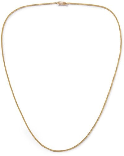 Miansai Mini Annex Gold Vermeil Chain Necklace - Natural