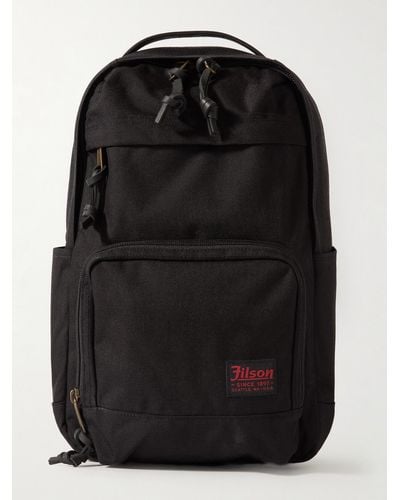 Filson Dryden Leather-trimmed Cordura® Backpack - Black