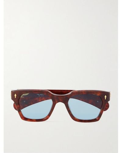 Jacques Marie Mage Sterett D-frame Tortoiseshell Acetate Sunglasses - Brown