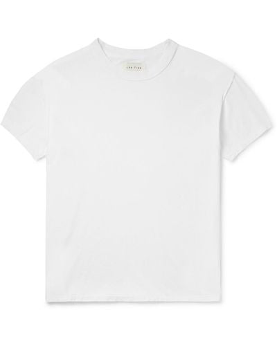 Les Tien Inside Out Cotton-jersey T-shirt - White
