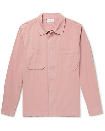 MR P. Cotton-ripstop Shirt - Pink