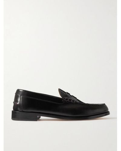Paul Smith Lido Leather Loafers - Black