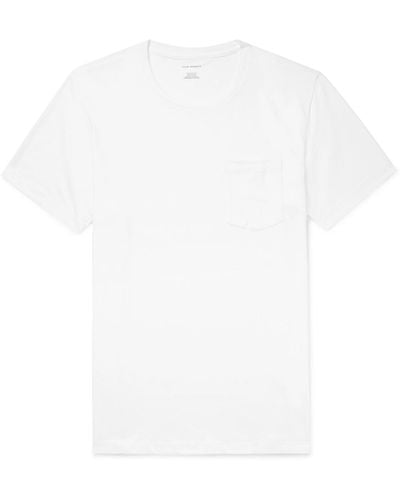 Club Monaco Williams Cotton-jersey T-shirt - White