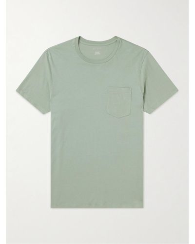 Club Monaco Williams Cotton-jersey T-shirt - Green