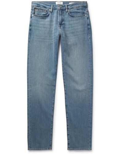 FRAME L'homme Athletic Slim-fit Jeans - Blue
