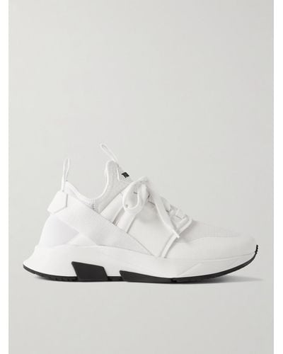 Tom Ford Sneakers in neoprene - Bianco