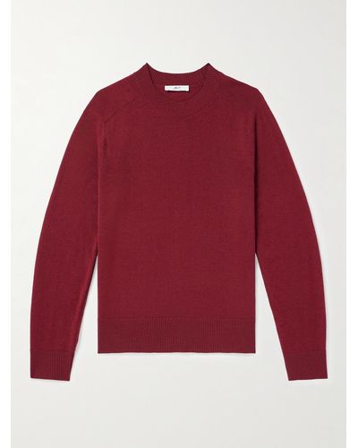 MR P. Pullover in lana Billy - Rosso