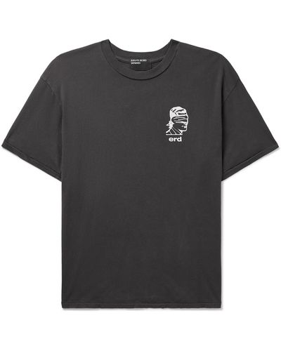 Enfants Riches Deprimes Logo-print Cotton-jersey T-shirt - Black