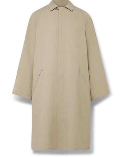 The Row Flemming Cotton Trench Coat - Natural