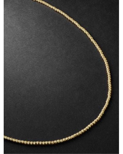 Carolina Bucci Gold Necklace - Black