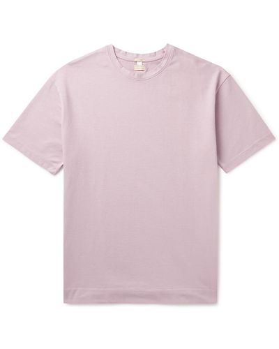 Massimo Alba Nevis Cotton-jersey T-shirt - Pink