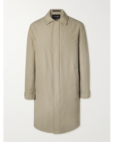 Club Monaco Padded Cotton And Nylon-blend Coat - Natural