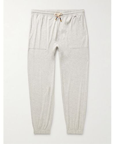 Paul Smith Harry Slub Modal-blend Jersey Pyjama Trousers - White