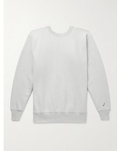 Orslow Cotton-jersey Sweatshirt - White