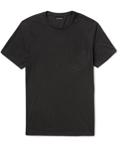 Club Monaco Williams Cotton-jersey T-shirt - Black
