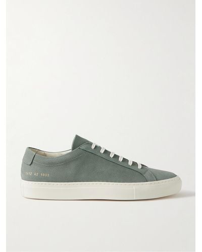 Common Projects Original Achilles Leather Trainers - Green