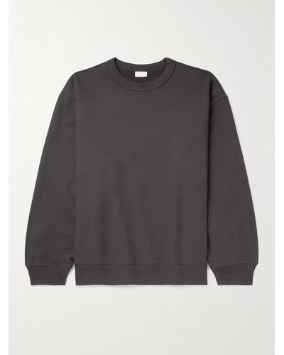 Dries Van Noten Oversized Cotton-jersey Sweatshirt - Grey
