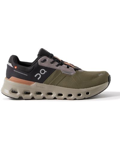 On Shoes Cloudrunner 2 Mesh Running Sneakers - Brown