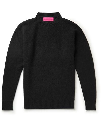 The Elder Statesman Cashmere Sweater - Black