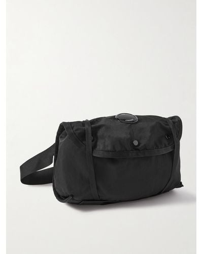 C.P. Company Shell Belt Bag - Black