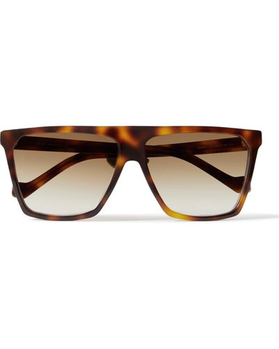 Loewe D-frame Tortoiseshell Acetate Sunglasses - Multicolor