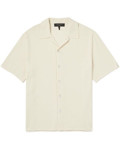 Rag & Bone Nolan Cotton-blend Shirt - White