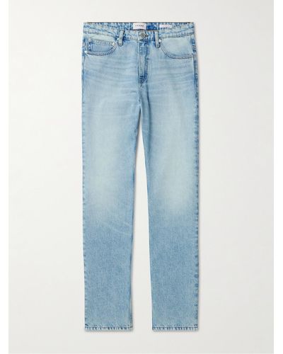 FRAME Straight-leg Jeans - Blue