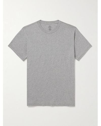 Save Khaki T-Shirt aus Biobaumwoll-Jersey - Grau