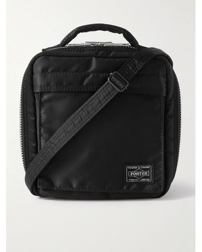 Porter-Yoshida and Co Tanker Nylon Messenger Bag - Black