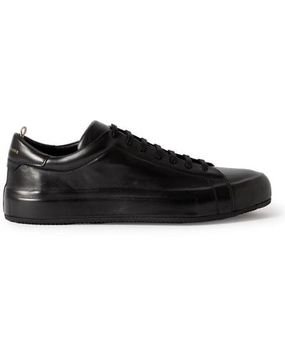 Officine Creative Easy Leather Sneakers - Black