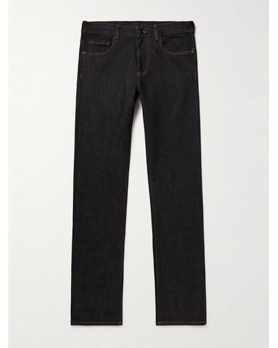 Canali Slim-fit Jeans - Black