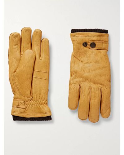 Hestra Utsjo Gloves Natural Yellow
