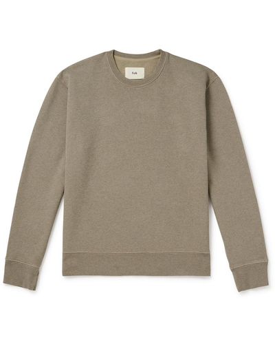 Folk Cotton-jersey Sweatshirt - Natural