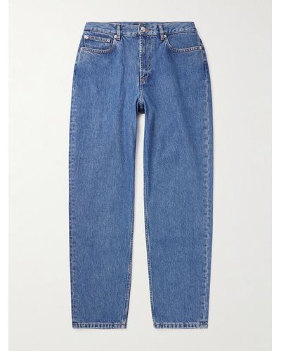 A.P.C. Martin Straight-leg Jeans - Blue