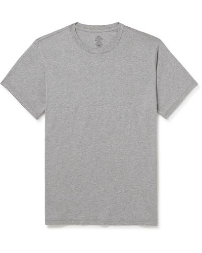 Save Khaki Organic Cotton-jersey T-shirt - Gray