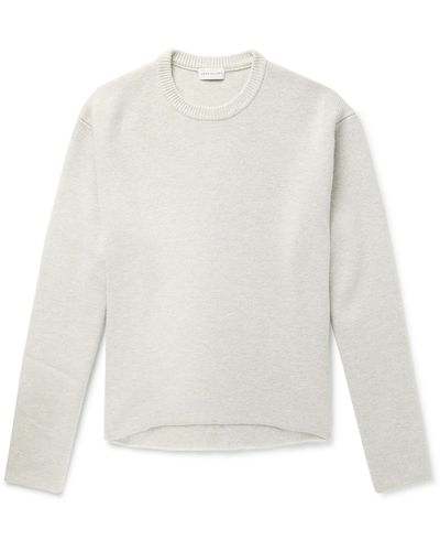 John Elliott Wool And Cashmere-blend Sweater - White