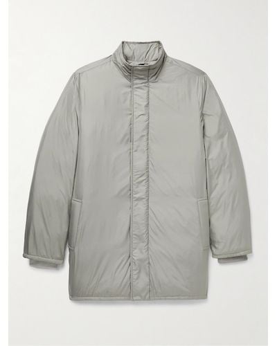 James Perse Shell Down Coat - Grey
