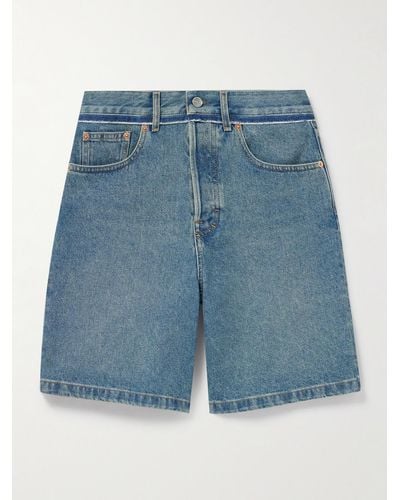 Gucci Shorts in denim - Blu
