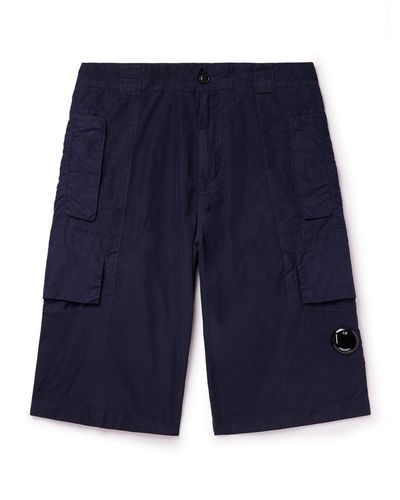 Cp company hotsell cargo shorts navy