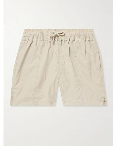 mfpen Motion Recycled-nylon And Cotton-blend Drawstring Shorts - Natural