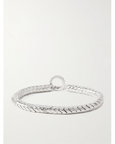 Mikia Silver Bracelet - Natural