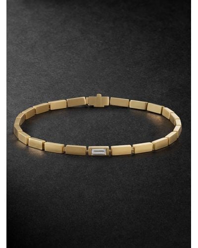 Ileana Makri Waterfall 18-karat Gold Diamond Bracelet - Black
