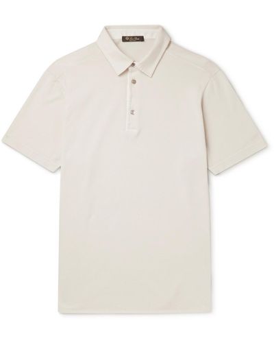 Loro Piana Cotton-piqué Polo Shirt - Multicolor