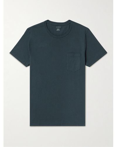 Club Monaco T-shirt in jersey di cotone Williams - Blu