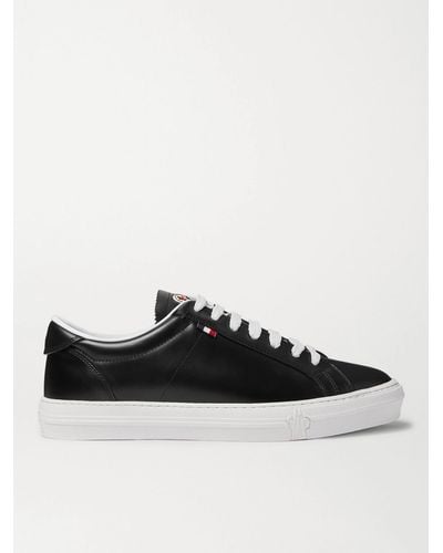 Moncler New Monaco Lace-up Sneakers - Black