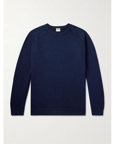Massimo Alba Freesport Sweatshirt aus Baumwoll-Jersey - Blau