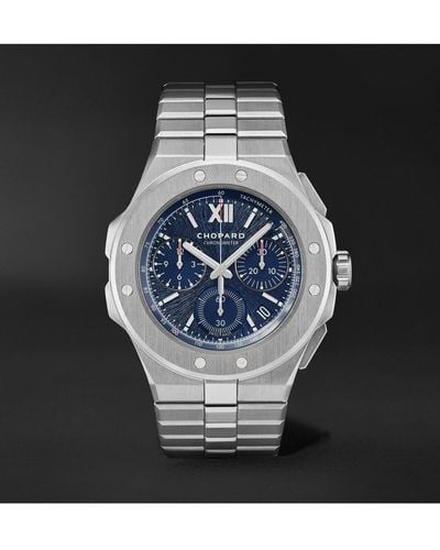 Chopard Alpine Eagle Xl Chrono Automatic 44mm Lucent Steel Watch, Ref. No. 298609-3001 - Blue