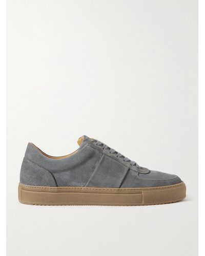 MR P. Sneakers in Regenerated Suede by evolo® Larry - Grigio