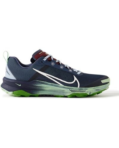 Nike Terra Kiger 9 Rubber-trimmed Mesh Trail Running Sneakers - Blue